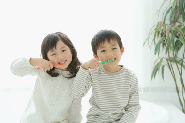小児矯正治療の様子