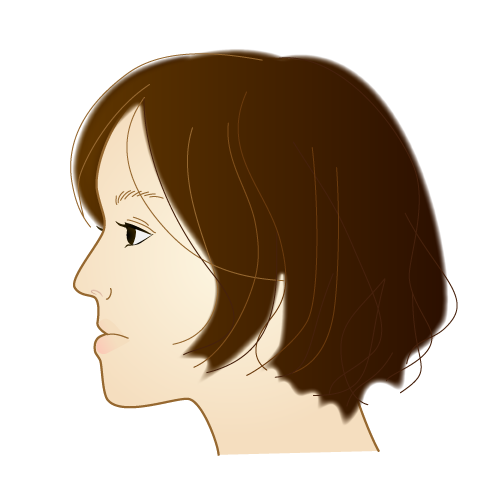 成人患者のキャラクターイラスト